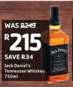 Jack Daniel's Tennessee Whisky-750ml
