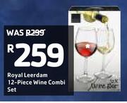 Royal Leerdam 12 Piece Wine Combi Set