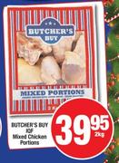 Butcher's Buy IQF Mixed Chicken Portions-2kg