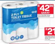 PnP 2 Ply Toilet Tissue Assorted-9s Per Pack