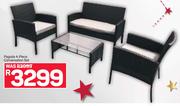 Pagoda 4 Piece Conversation Set