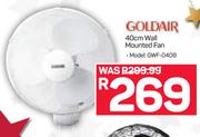 Goldair 40cm Wall Mounted Fan(GWF-040B)
