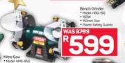 Ryobi Bench Grinder HBG-150