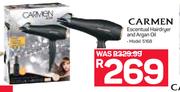 Carmen Essential Hairdryer & Argan Oil 5168