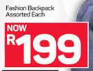 Fashion Backpack Assorted-Each