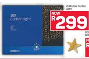 200 Clear Curtan Light