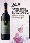 Kumala Zenith Merlot/Cabernet Sauvignon/Shiraz-750ML