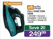 Muller & Haupt Full Function Iron SG-5008