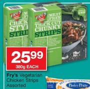 Fry's Vegetarian Chicken Strips Assorted-380gm Each