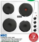 KIC 580mm Stainless Steel Hob KHB604IX