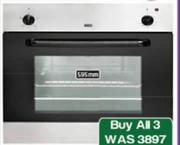 KIC 595mm Stainless Steel Eye Level/Undercounter Oven KEO603IX