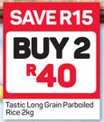 Tastic Long Grain Parboiled Rice-2Kg