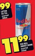 Red Bull Energy Drink Assorted - 250ml