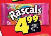 Rascals Sweets - 50g