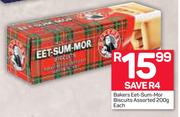 Bakers Eet-Sum-Mor Biscuits Assorted-200g Each