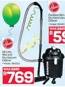 Hoover 28 Litre Wet And Dry Vacuum Cleaner 184223