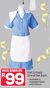 PnP 3 Piece Overall Set-Each
