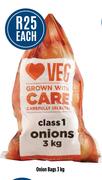 Onion Bags-3Kg Each