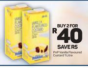 PnP Vanilla Flavoured Custard-2 x 1Ltr