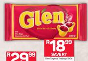 Glen Tagless Teabags-100's Pack