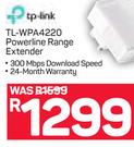 TP-Link TL-WPA4220 Powerline Range Extender