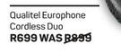 Qualitel Europhone Cordless Duo
