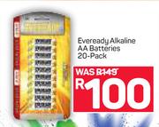 Everyday Alkaline AA Batteries 20 Pack