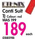 Finex Red Conti Suit