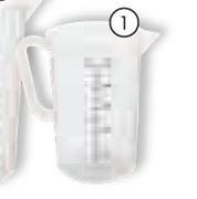 Steel King Plastic Measuring Jug-0.5ltr