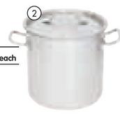Aro Stainless Steel Professional Stock Pot-12.7ltr