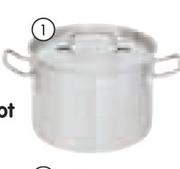 Aro Stainless Steel Professional Stock Pot-8ltr