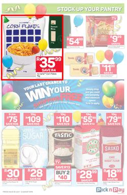 Pick n Pay : Birthday Deals (30 Jul - 05 Aug 2018), page 5