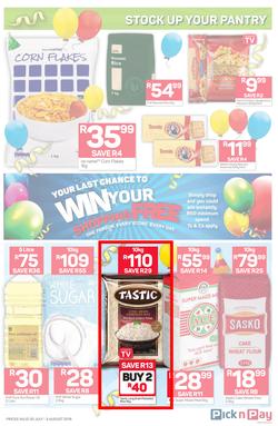 Pick n Pay : Birthday Deals (30 Jul - 05 Aug 2018), page 5