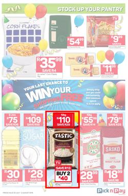 Pick n Pay : Birthday Deals (30 Jul - 05 Aug 2018), page 5