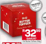 PnP Butter Toffees-150g