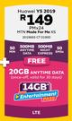 Huawei Y5 2019 LTE-On MTN Made For Me XS