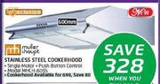 Muller & Haupt Stainless Steel Cookerhood MHCH 605S-600mm