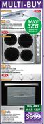 Muller & Haupt Stainless Steel Cookerhood+Stainless Steel Hob+Stainless Steel Undercounter Oven-Each