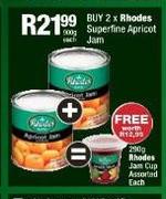 Rhodes Superfine Apricot Jam-2x900g