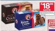 Bakers Romany Creams Or Choc-Kits Biscuits-200g Each