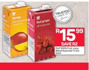 PnP 100% Fruit Juice Blend Assorted-1Ltr Each