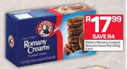 Bakers Romany Creams Biscuits Assorted-200g Each