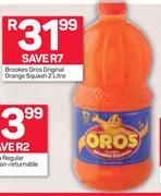 Brookes Oros Original Orange Squash-2Ltr