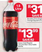 Coca-Cola Regular Non Returable Bottle-1.5Ltr
