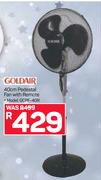 GoldAir 40cm Pedestal Fan With Remote GCPF-40R