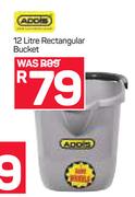 Addis 12Ltr Rectangular Bucket