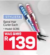 Stylista Spiral Hair Curler SCR6-Each