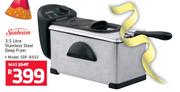 Sunbeam 3.5Ltr Stainless Steel Deep Fryer SDF-8502