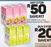 Pnp 100% Fruit Juice Blend-2X6X200ml