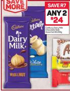 Cadbury Dairy Milk Chocolate Slab-Any 2X80/88g
